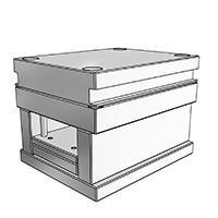 3d model of a mould base