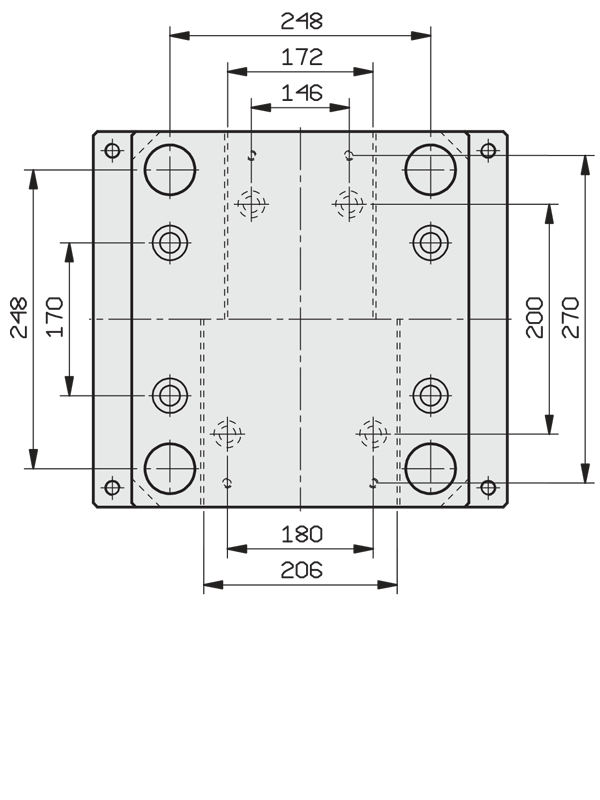 mould base 296X296