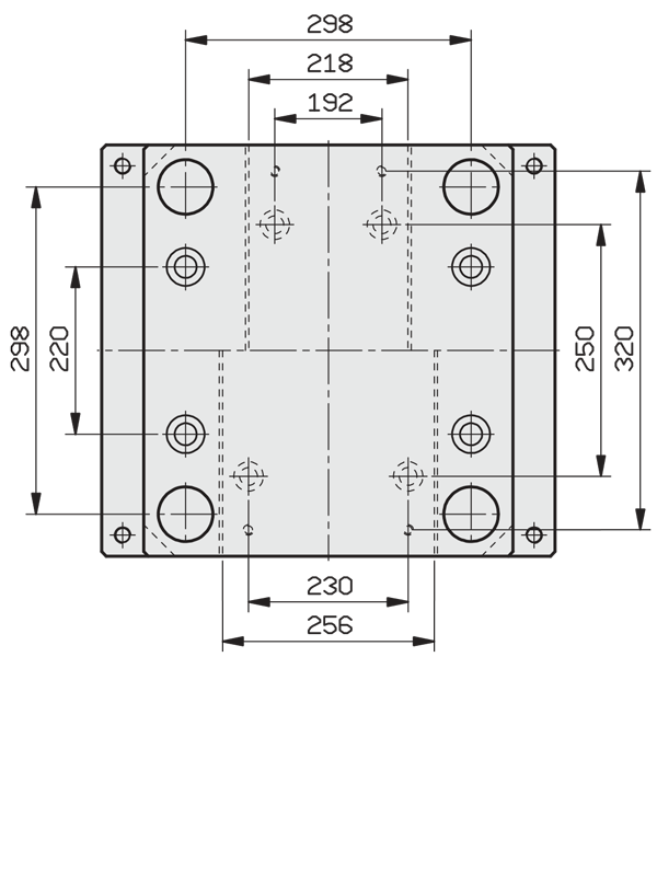 mould base 346X346