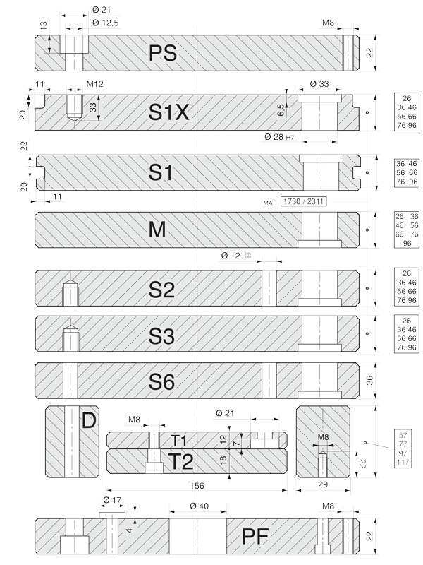 mould base 246