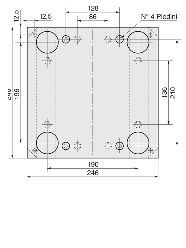 mould base 246X246
