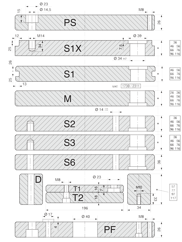 mould base 296