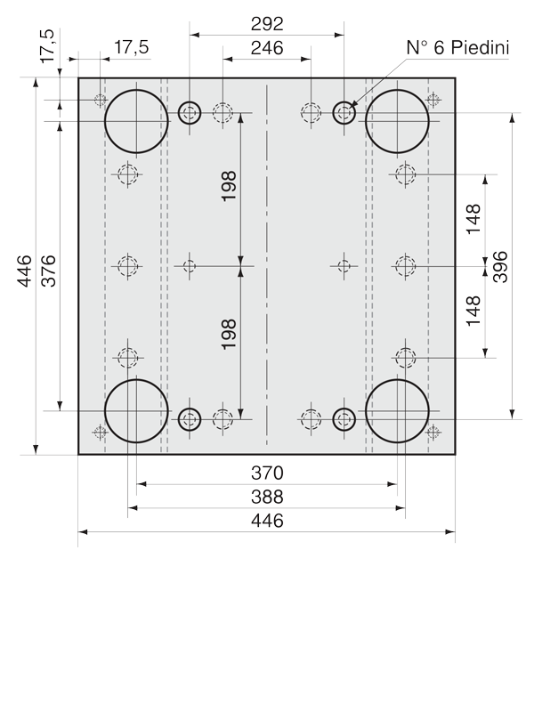 mould base 446X446