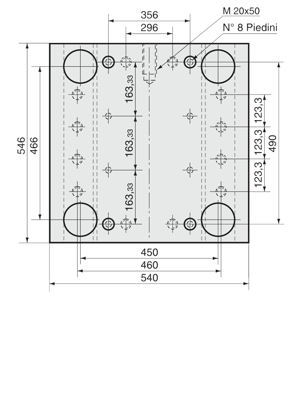 mould base 540X546